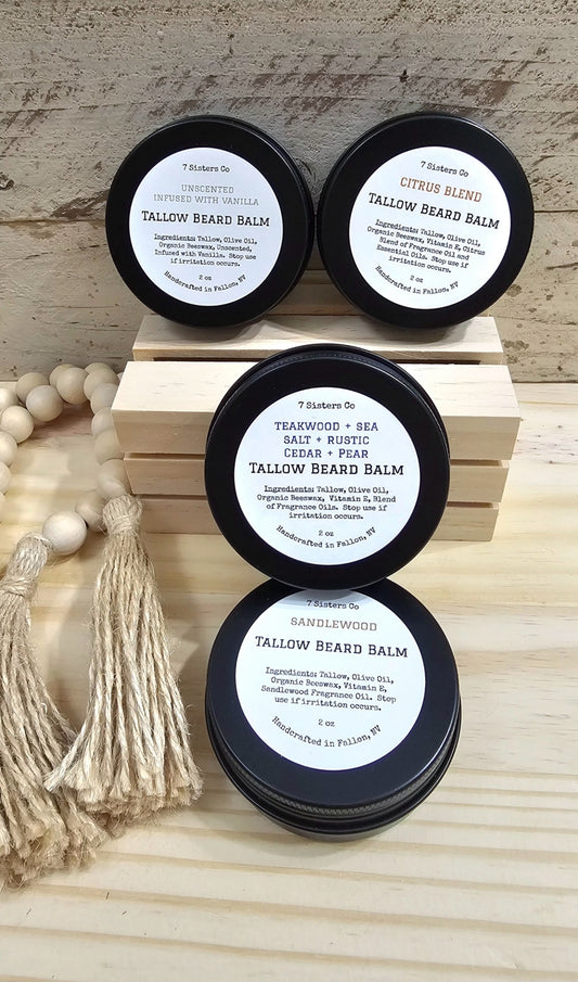 Tallow Beard Balm 2 oz